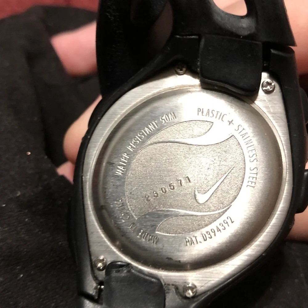 Nike | Black Triax Digital Vintage Watch RARE
